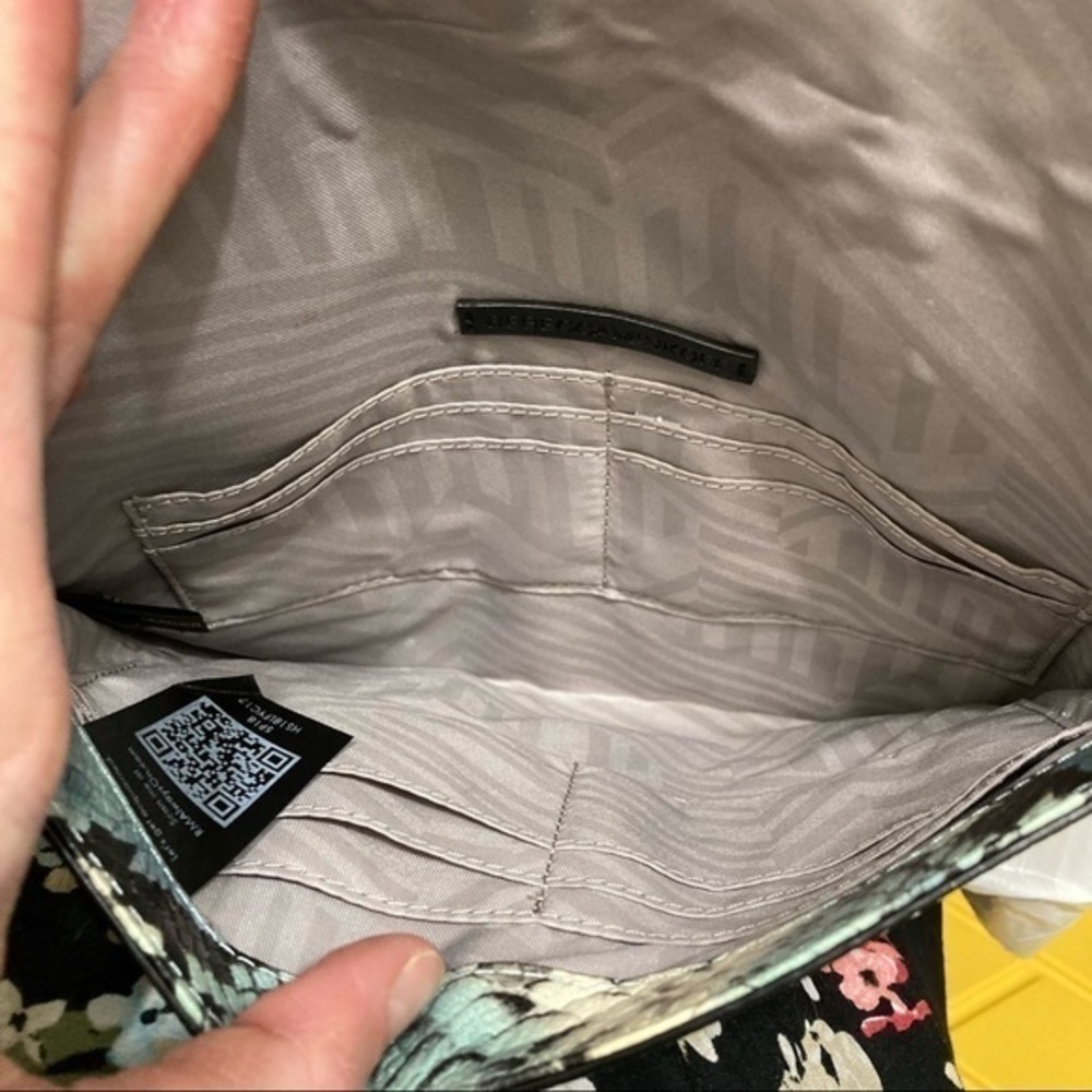 Rebecca Minkoff Blue Multicolor Python Embossed L… - image 6